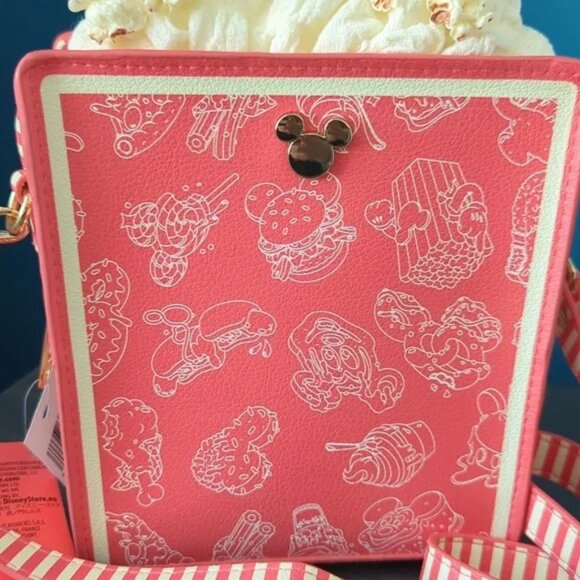 Disney Eats Parks Popcorn Crossbody Bag Brand New - Picture 11 of 13